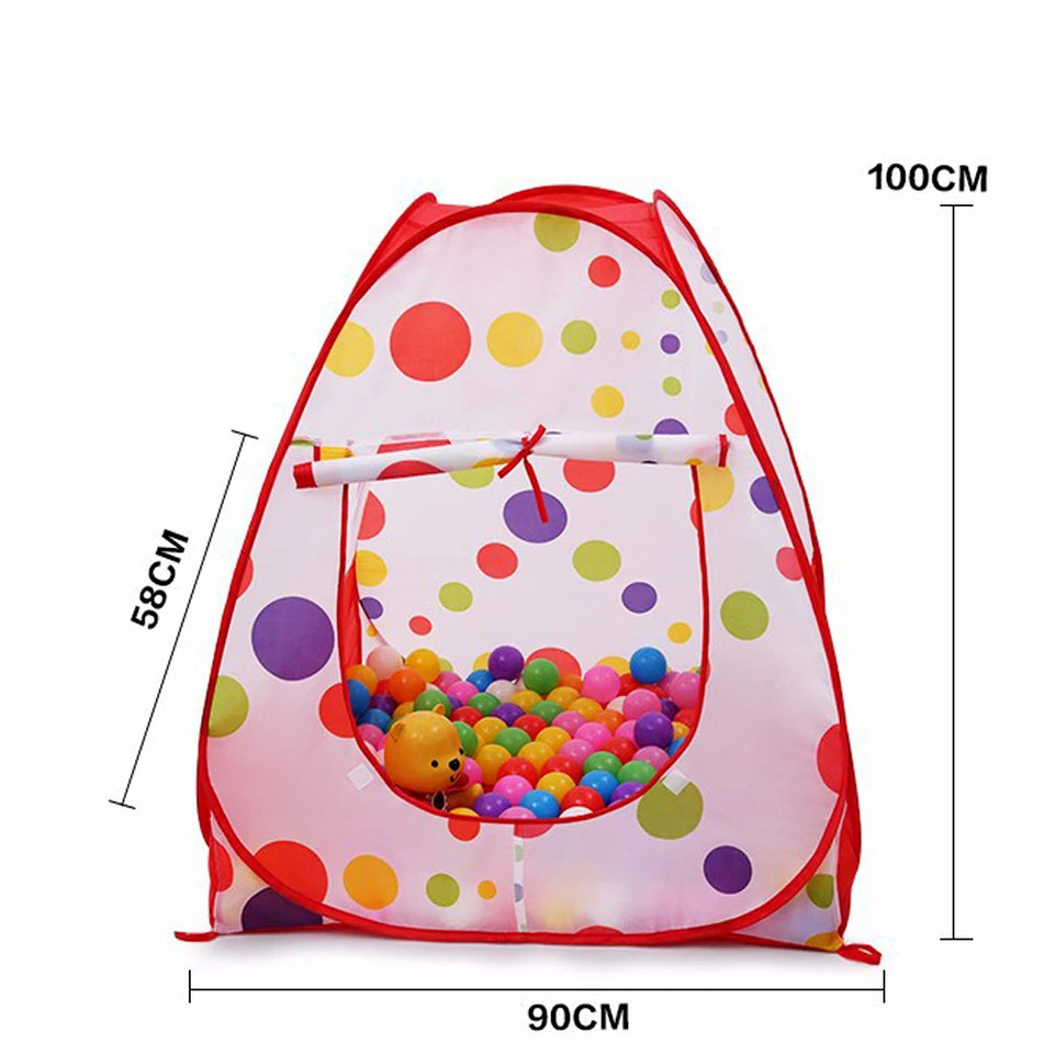 100CM Large Portable kids Play Tent house Ball Pool Folding boys girls indoor Outdoor tents for baby Children Play house gift