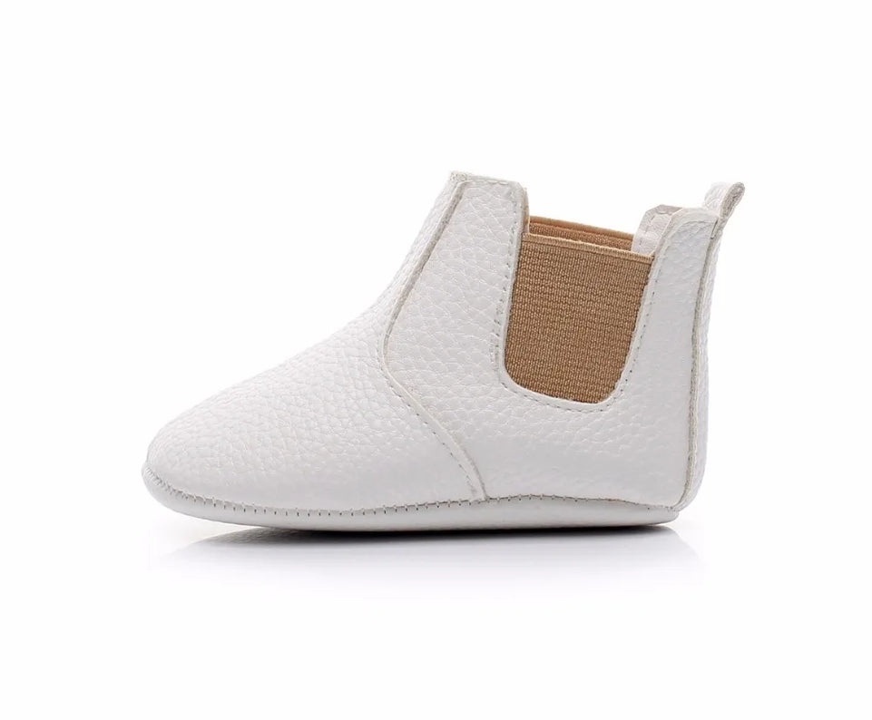 Toddler Baby Boy Girl Shoes 0-24M Infant First Walkers Moccasins Soft PU Ankle Boots Newborn Footwear Bebe Crib Shoes