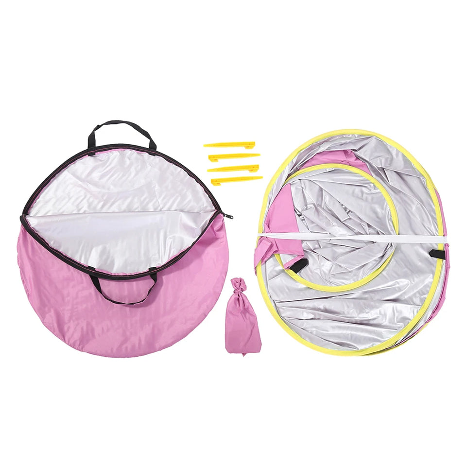 Baby beach tent  Waterproof Sun Shelter UV-protecting Sunshelter with Pool Kid Outdoor Camping Sunshade Beach sunshelter UPF 50+
