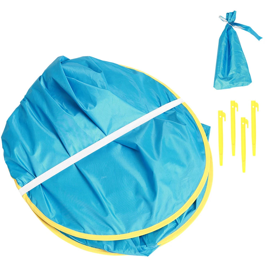 Baby beach tent  Waterproof Sun Shelter UV-protecting Sunshelter with Pool Kid Outdoor Camping Sunshade Beach sunshelter UPF 50+