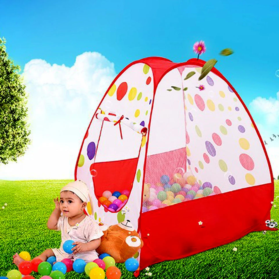 100CM Large Portable kids Play Tent house Ball Pool Folding boys girls indoor Outdoor tents for baby Children Play house gift