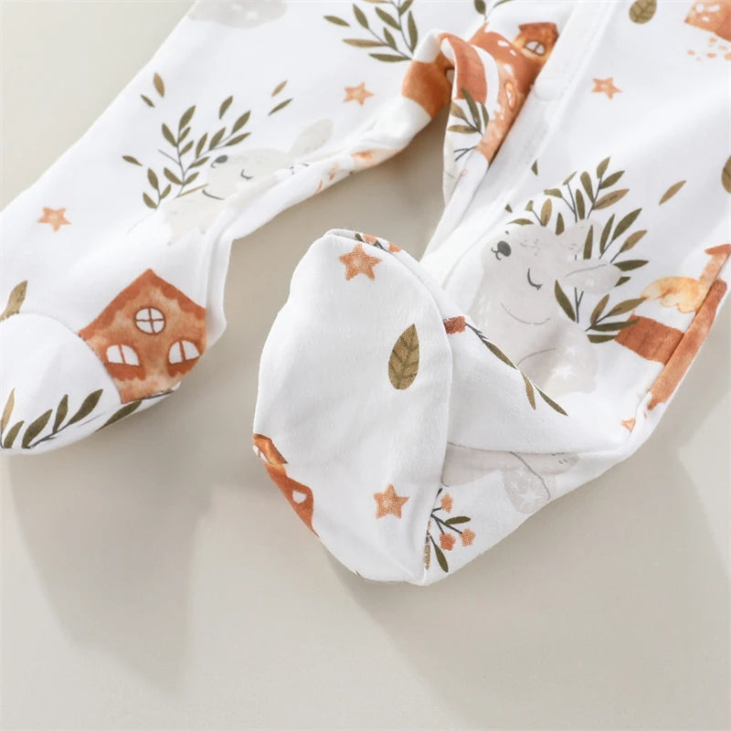 Newborn Baby Clothes New Autumn Winter Baby Bodysuit Summer Girl Romper Soft Boys Jumpsuit Children's Clothes 0 to 9 Months