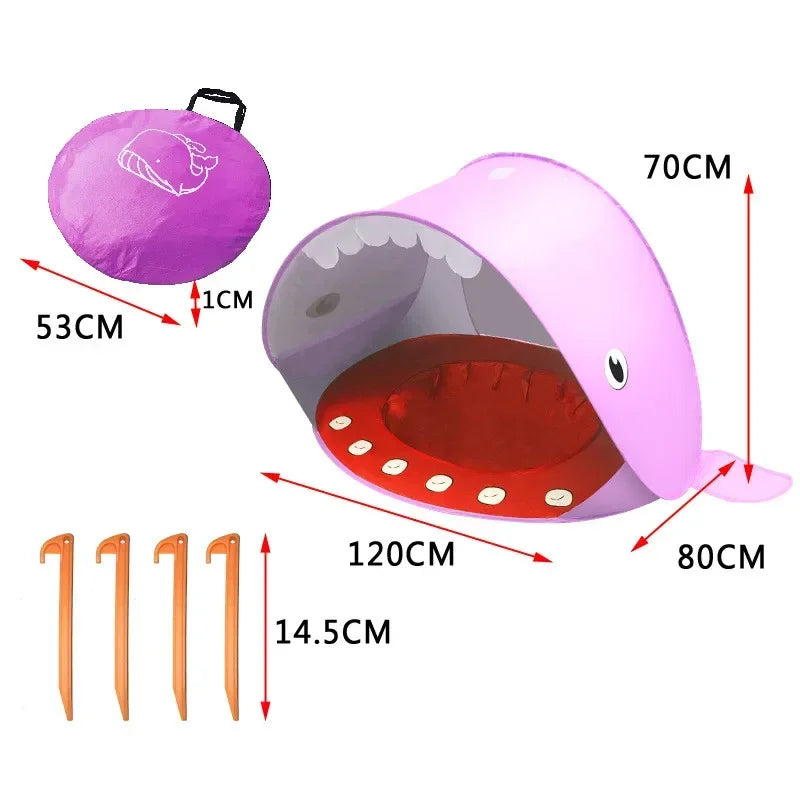Portable Outdoor Baby Beach Tent with Pop Up Pool UV Sun Shelter  for Infant Child Water Play Toys Indoor House Tent Toys