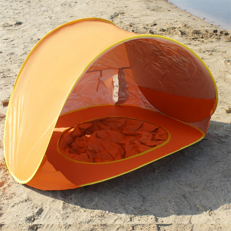 Baby Beach Tent Portable Shade Pool UV Protection Sun Shelter For Infant Outdoor Toys Child Swimming Pool Play House Tent Toys