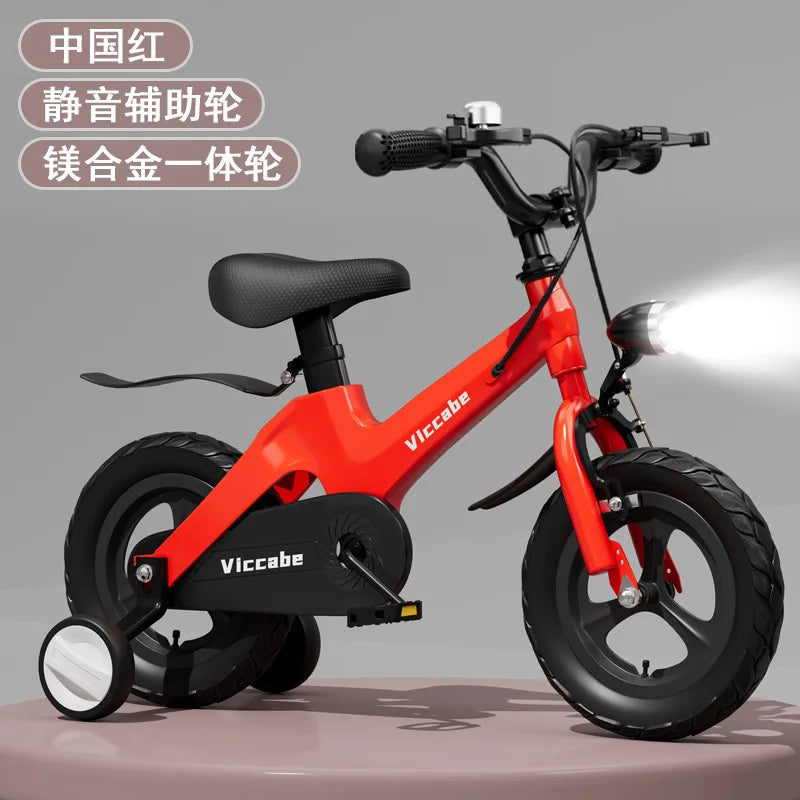 Children's Bicycle Magnesium Alloy3-10New Model Baby Bike Toddler