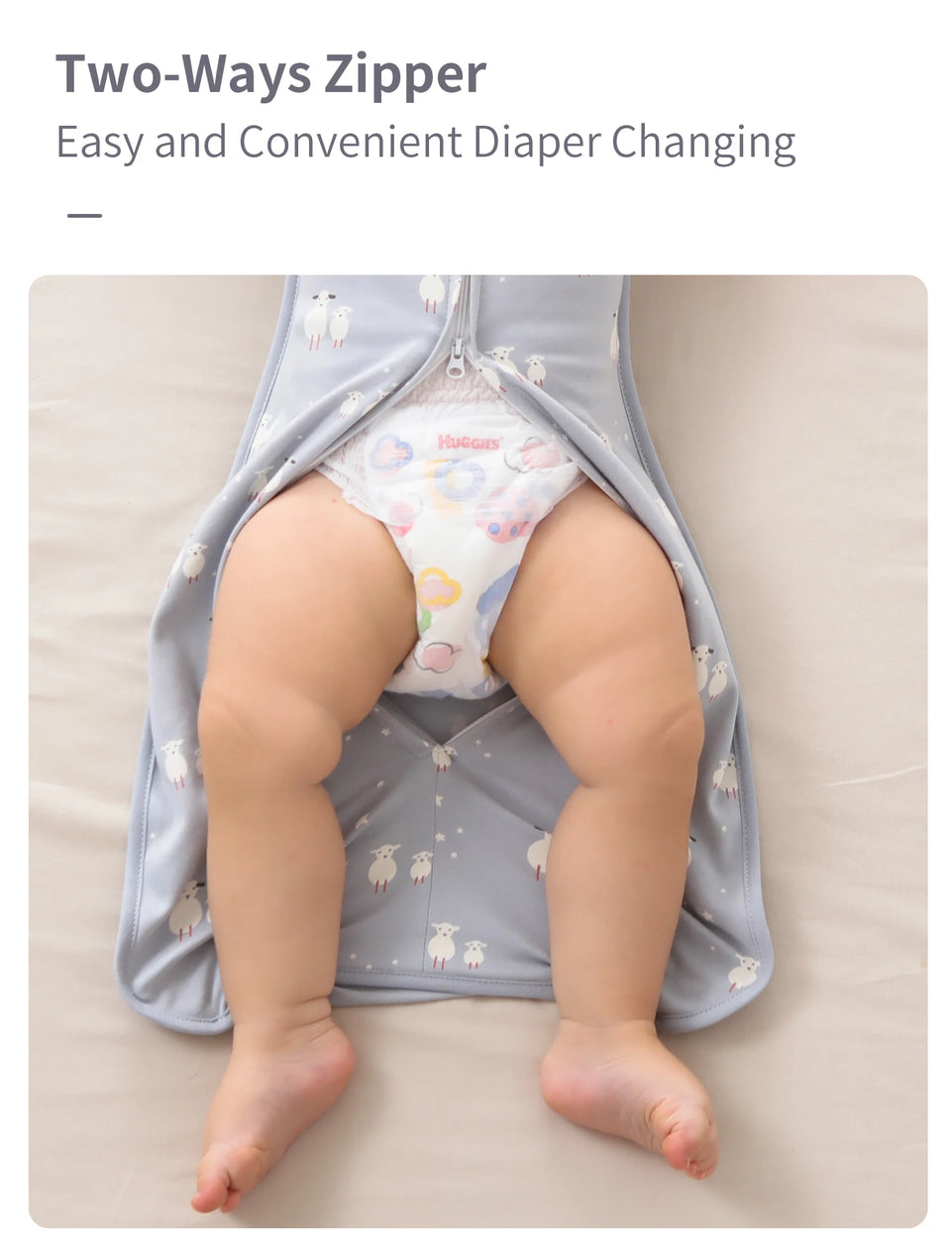 Newborn Baby Sleeping Bags Raised Hand Anti-shock Cotton Printed Sleepsacks Swaddle Blanket New Born Baby Items Baby Swaddle