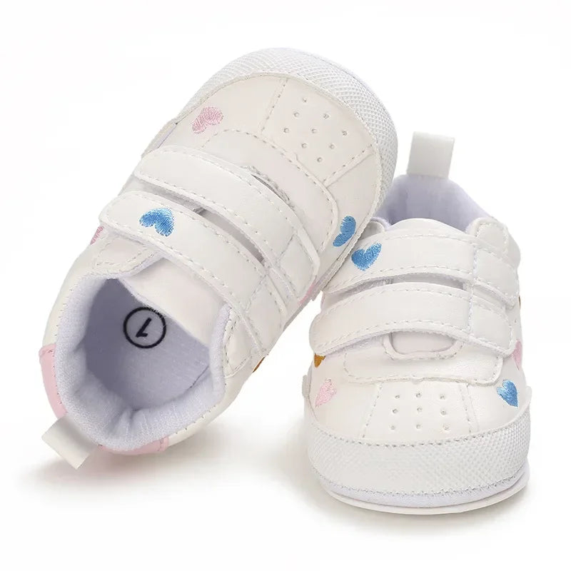 0-1 Year Baby Shoes Spring and Autumn Rubber Sole Infant Boys Girls Shoes Toddler Baby Walking Leisure Shoes
