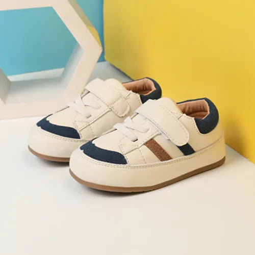 0-5 Years New Baby Shoes For Boy Leather Toddler Barefoot Shoes Soft Sole Outdoor Kids Tennis Fashion Little Girls Sneakers