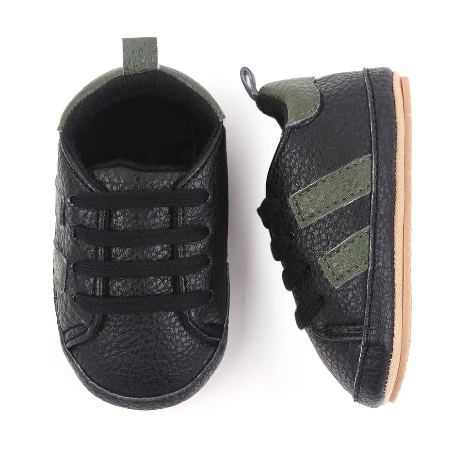 Baby Casual Shoes for Spring and Autumn TPR Sole Anti-slip High Quality PU Hot Selling Multiple choice 2023 Baby New Fashion