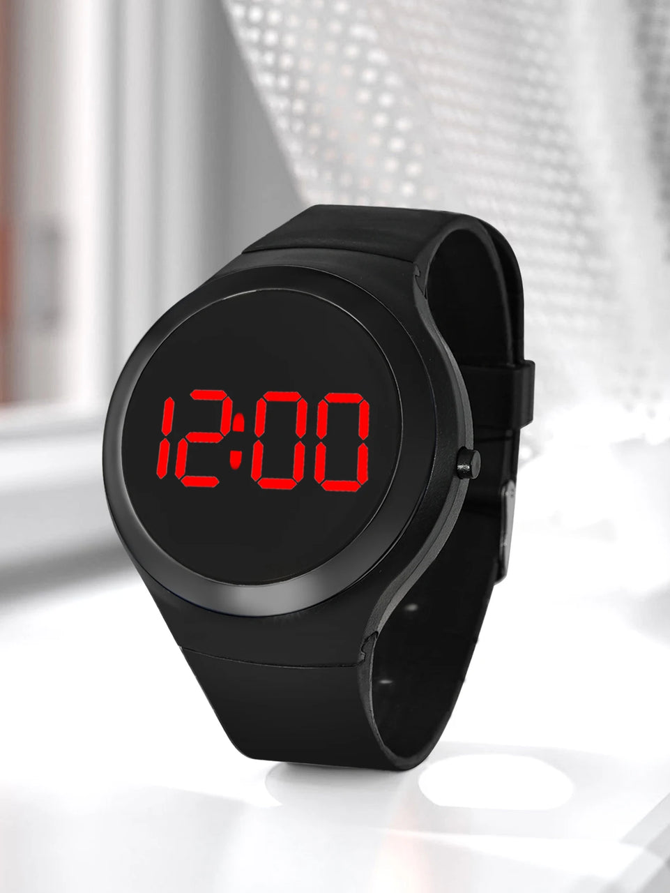 New Boys and Girls Sports Electronic Watch for Students Simple and Casual Round Watch Suitable for Daily Life