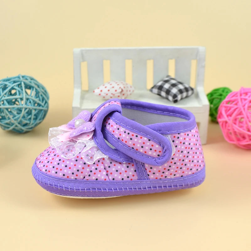 Baby Shoes Infant Soft Anti-slip Sole Newborn Baby Girls Boy Prewalker Printing Rabbit Cartoon Single Shoes First Walkers Shoes
