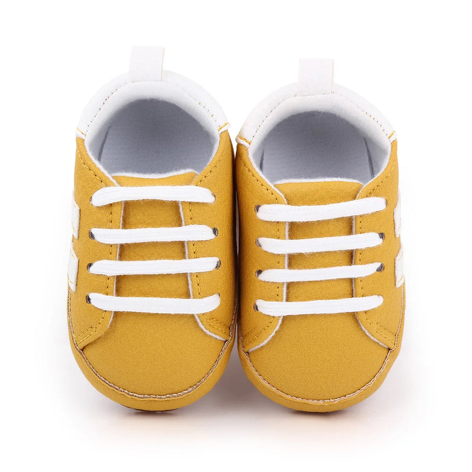 Baby Casual Shoes for Spring and Autumn TPR Sole Anti-slip High Quality PU Hot Selling Multiple choice 2023 Baby New Fashion