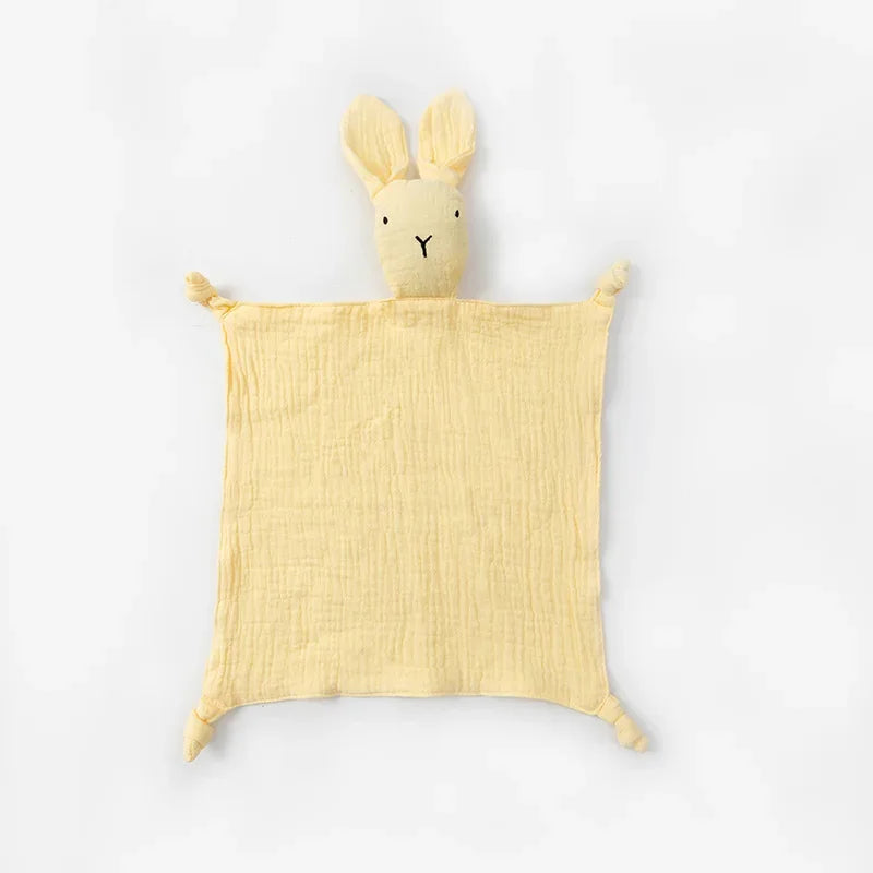 Baby Cotton Gauze Comforter Blanket Soft Newborn Sleeping Dolls Kids Fashion Sleep Toy Soothe Appease Towel Bibs Muslin Blankets