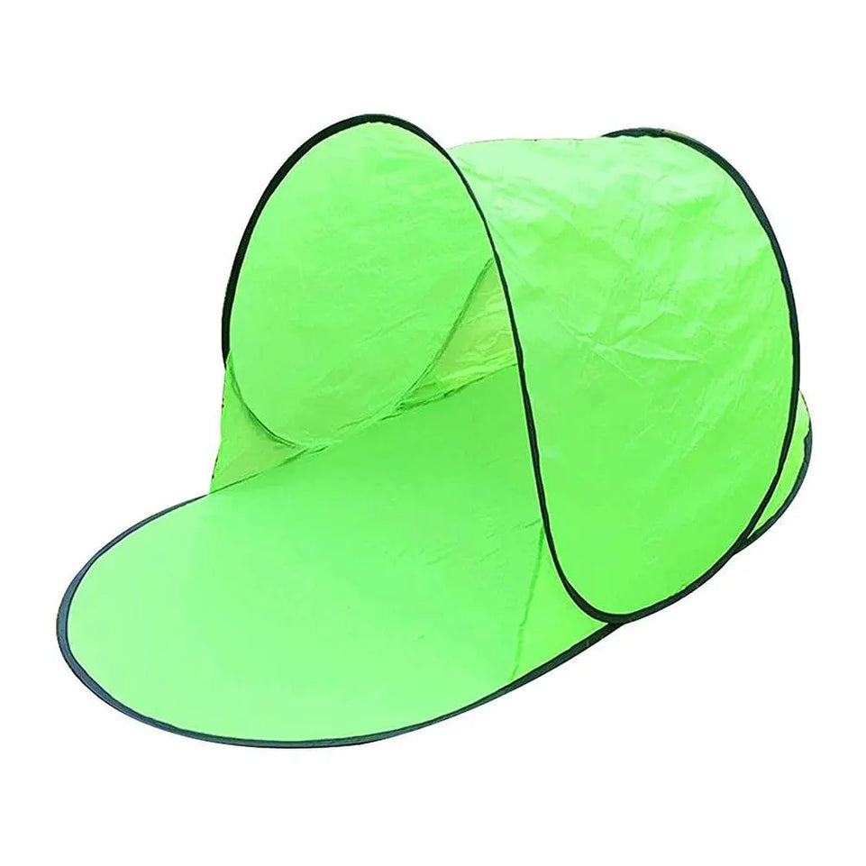 Mini Beach Tent Pop Up Portable Sun Awning Tent Outdoor Garden Camping for Baby Pets UV-protecting Shelter Windproof Sand-Proof