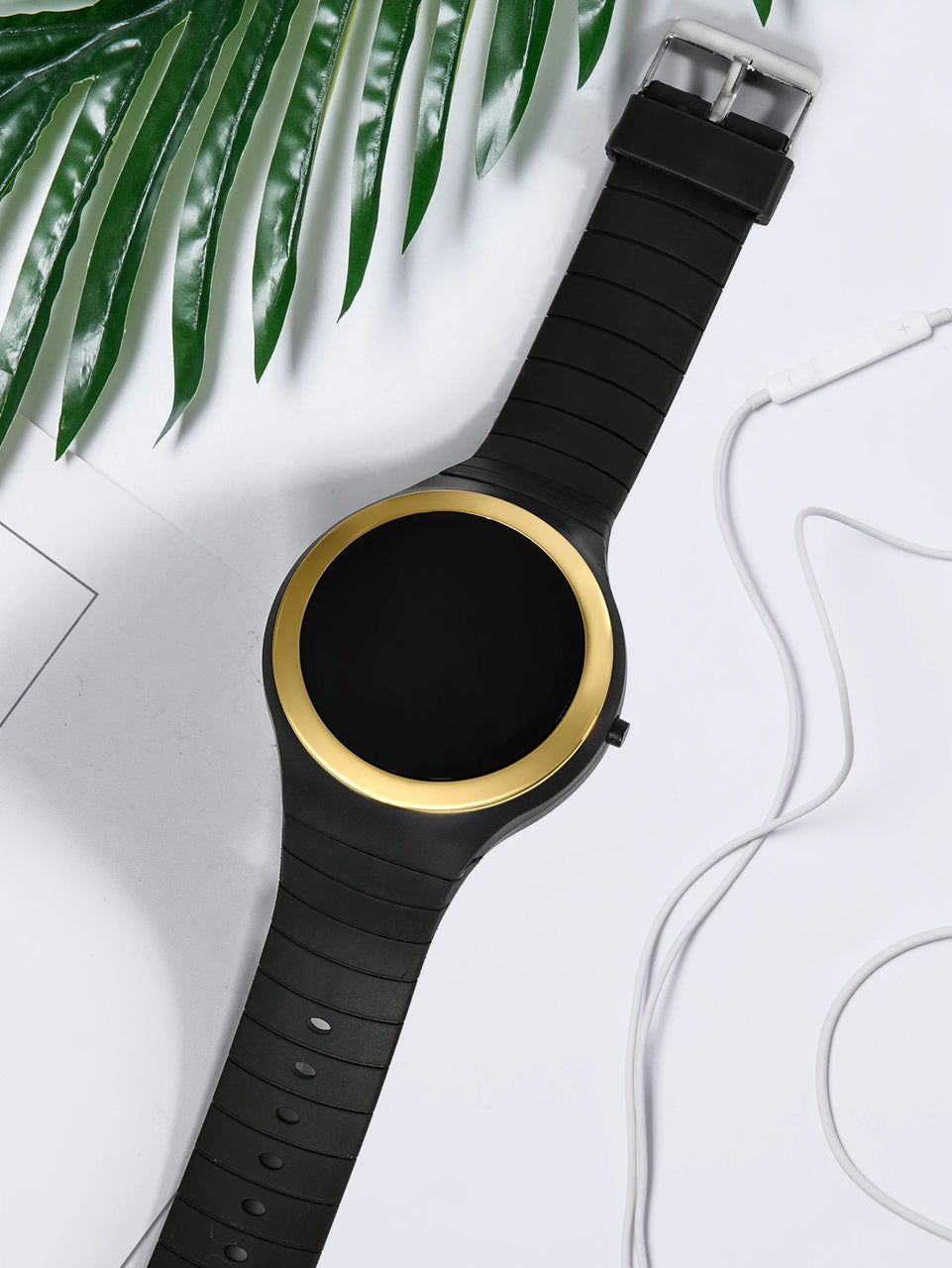 New Boys and Girls Sports Electronic Watch for Students Simple and Casual Round Watch Suitable for Daily Life