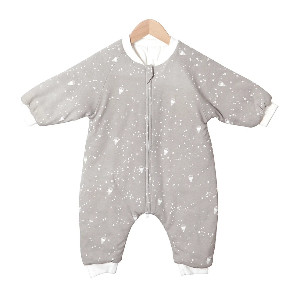 Baby Sleeping Bag Cute Girls Winter Warm Baby Sleepsack With Feet 1-4Years Kids Growth Blanket Sleepwear Children'S Sleeping Bag