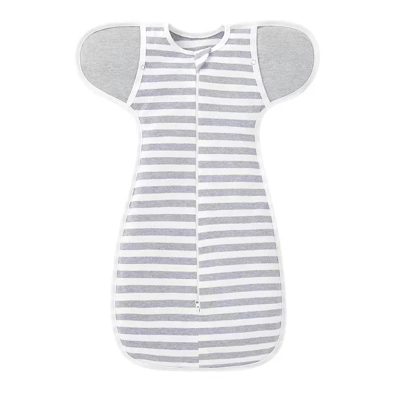 Baby Sleeping Bag Newborn Baby Swaddle Sleeveless Sleep Sack Summer Thin Cotton Soft 2-Ways Zipper Diaper Changing