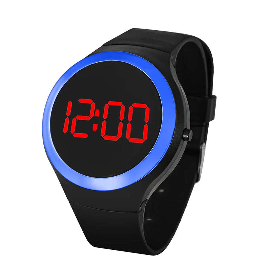 New Boys and Girls Sports Electronic Watch for Students Simple and Casual Round Watch Suitable for Daily Life