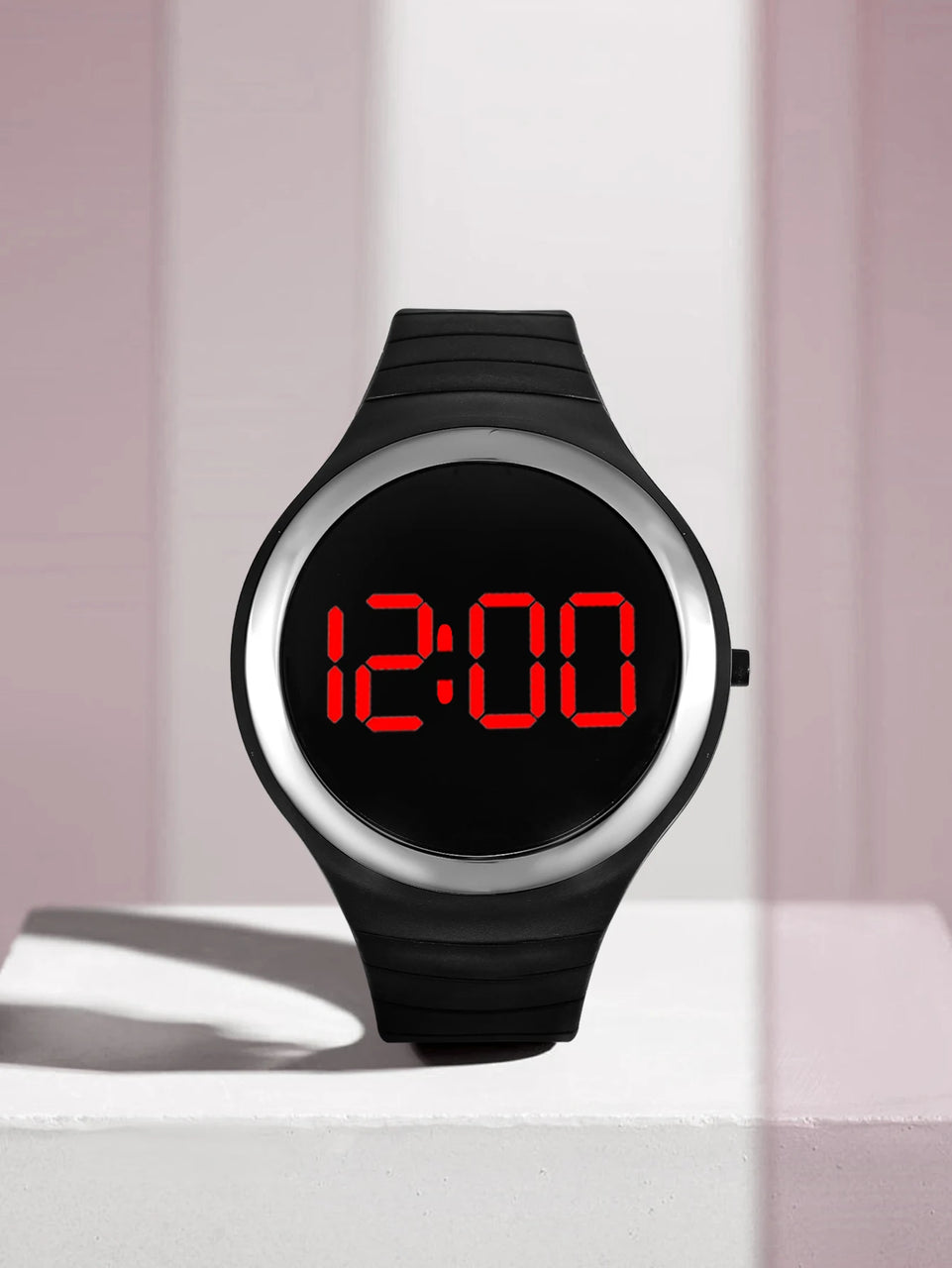 New Boys and Girls Sports Electronic Watch for Students Simple and Casual Round Watch Suitable for Daily Life