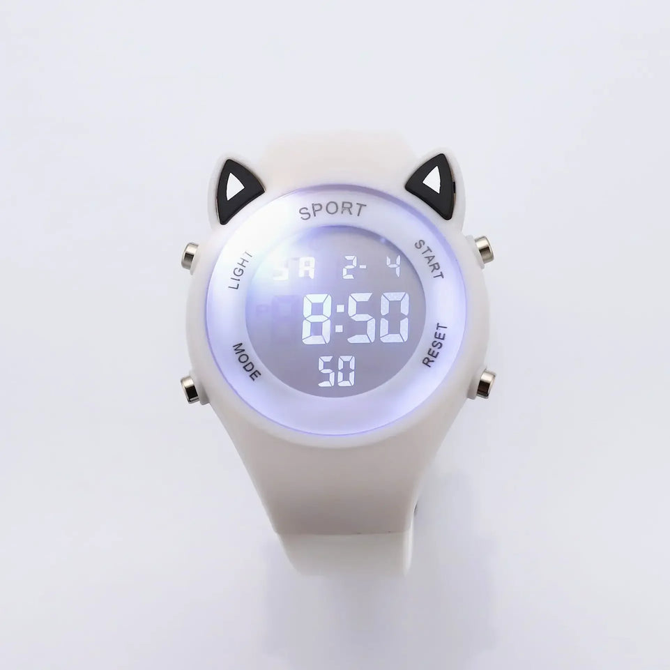 Children's Electronic Watches For Girls And Boys Analog Digital Sport Led Electronic Waterproof 3bar Wrist Watch Kids Relogio