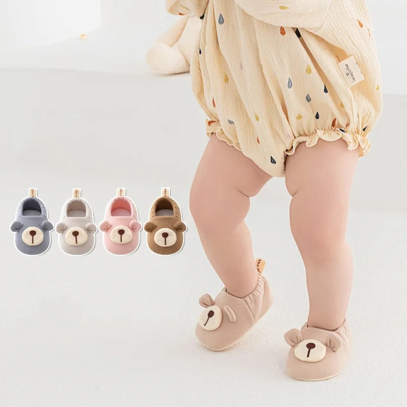 Baby Socks Shoes Non-slip Soft Bottom Walking Shoes Unisex Cute Cartoon Children's  Floor Sports Shoes Preschool Kids First Step