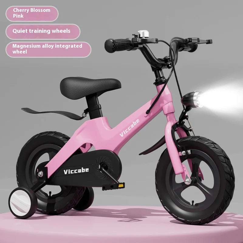 Children's Bicycle Magnesium Alloy3-10New Model Baby Bike Toddler