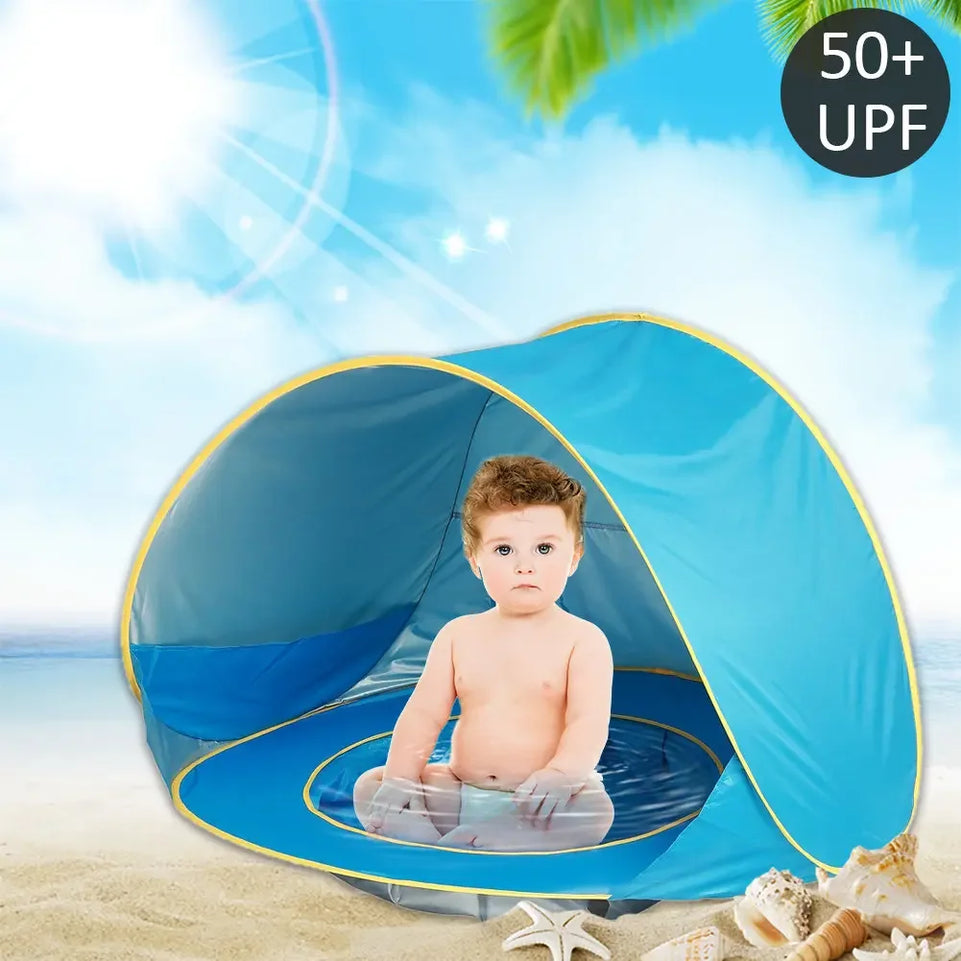 Baby Beach Tent Portable Shade Pool UV Protection Sun Shelter For Infant Outdoor Toys Child Swimming Pool Play House Tent Toys
