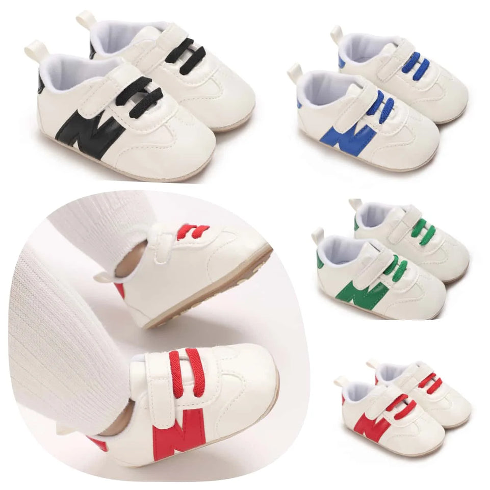 New Baby Shoes - Spring and Autumn First Walking Shoes | Fashionable N-Color Block Design | Comfortable Sports Shoes