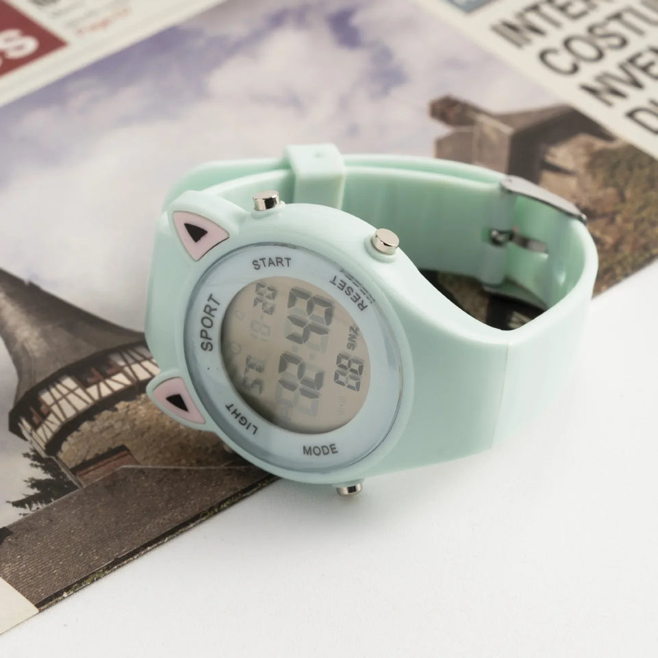 Children Electronic Watches for Girls and Boys Analog Digital Sport Led Simple Electronic Waterproof Wrist Watch Kids Relogio