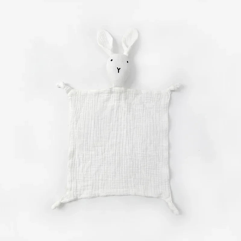 Baby Cotton Gauze Comforter Blanket Soft Newborn Sleeping Dolls Kids Fashion Sleep Toy Soothe Appease Towel Bibs Muslin Blankets