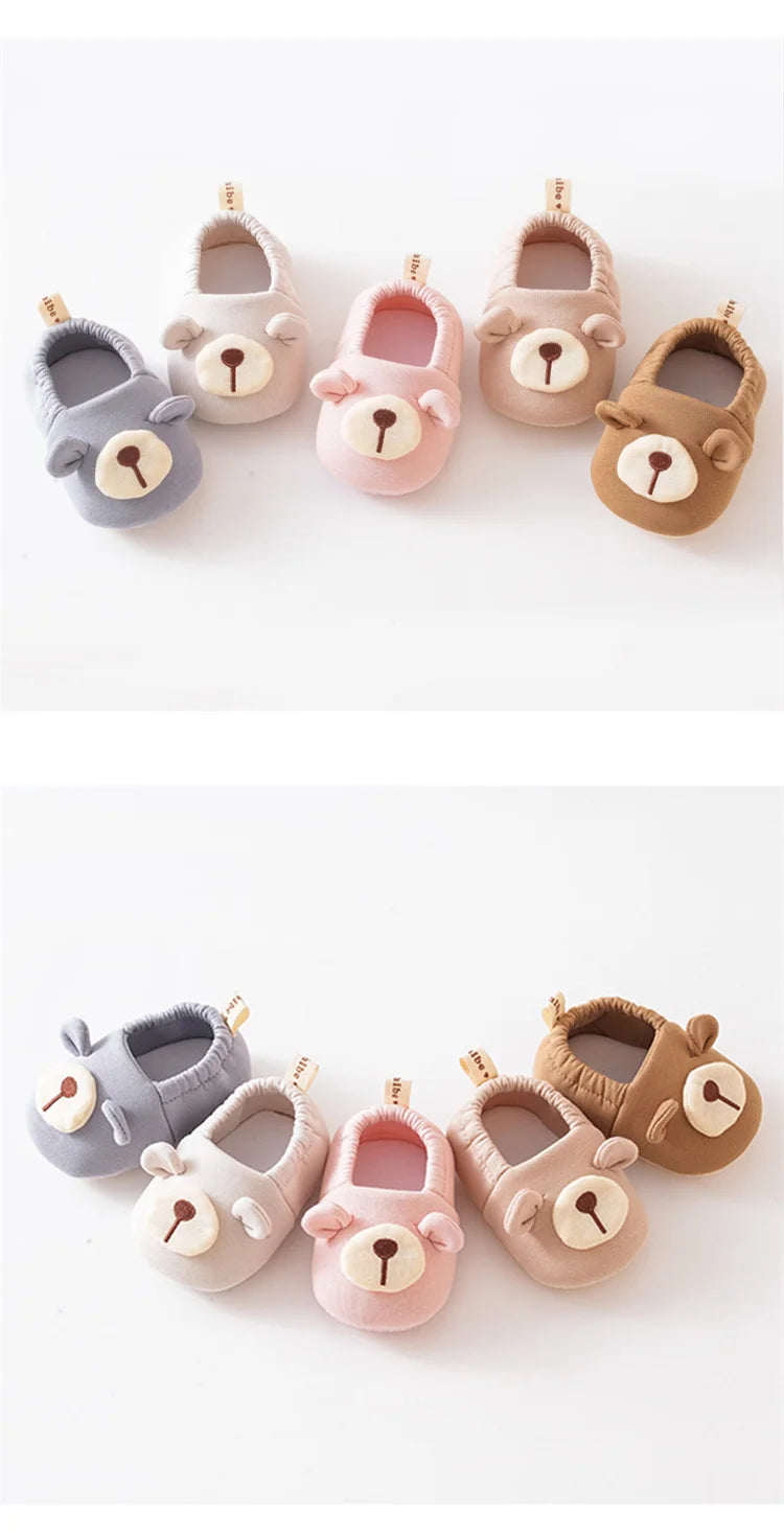 Baby Socks Shoes Non-slip Soft Bottom Walking Shoes Unisex Cute Cartoon Children's  Floor Sports Shoes Preschool Kids First Step
