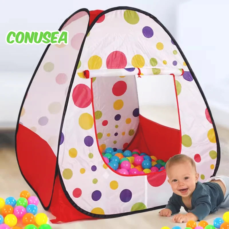 100CM Large Portable kids Play Tent house Ball Pool Folding boys girls indoor Outdoor tents for baby Children Play house gift
