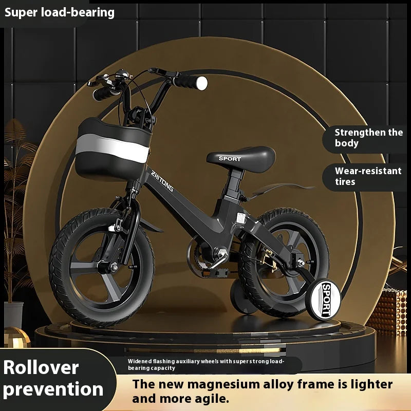 Children's Bicycle Magnesium Alloy3-10New Model Baby Bike Toddler