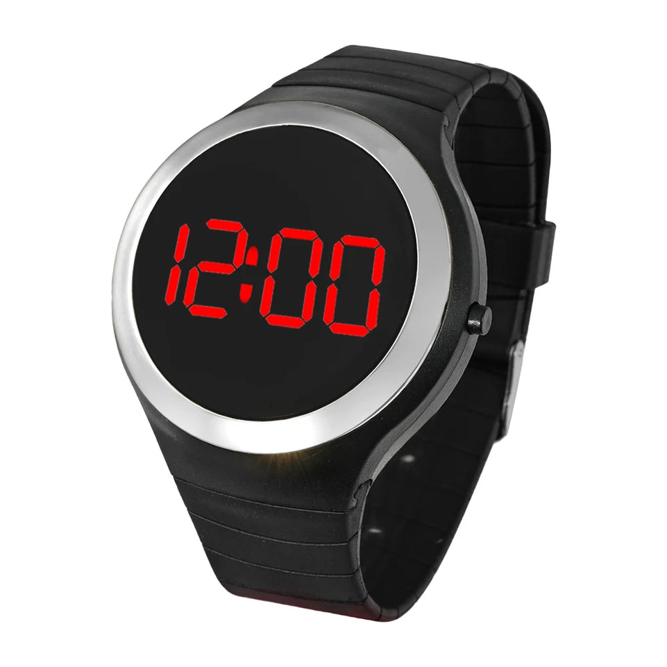 New Boys and Girls Sports Electronic Watch for Students Simple and Casual Round Watch Suitable for Daily Life