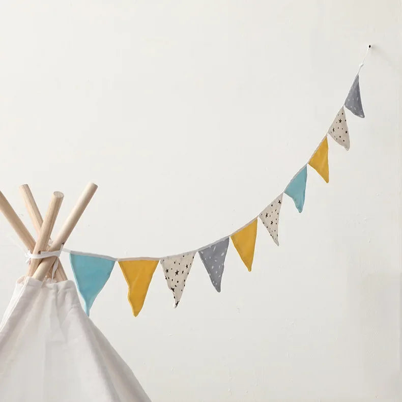Portable Children's Tent Cute Wigwam Folding Kids Tents Tipi Baby Play House Large Girls Princess Castle Child Room Decor Gift