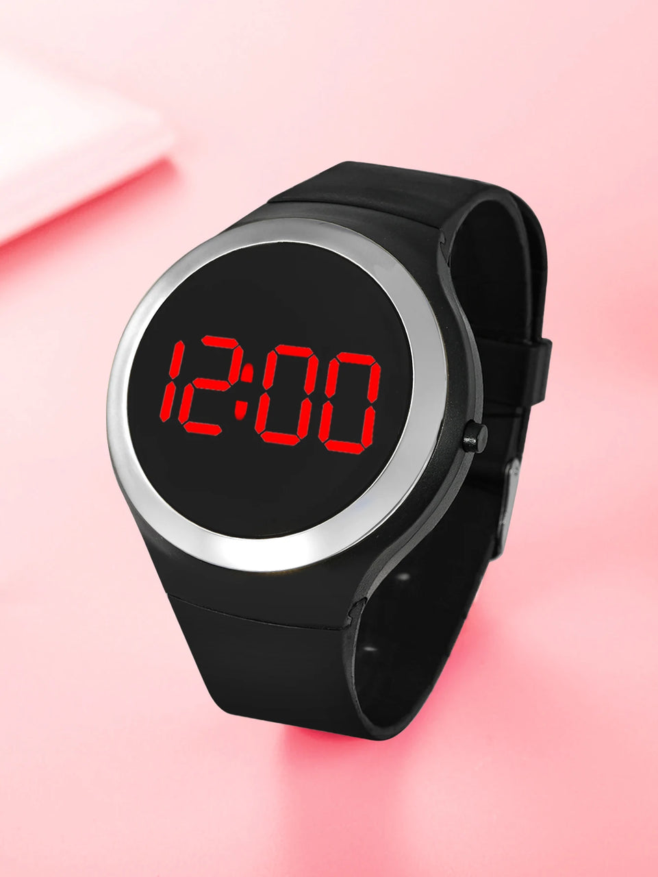 New Boys and Girls Sports Electronic Watch for Students Simple and Casual Round Watch Suitable for Daily Life