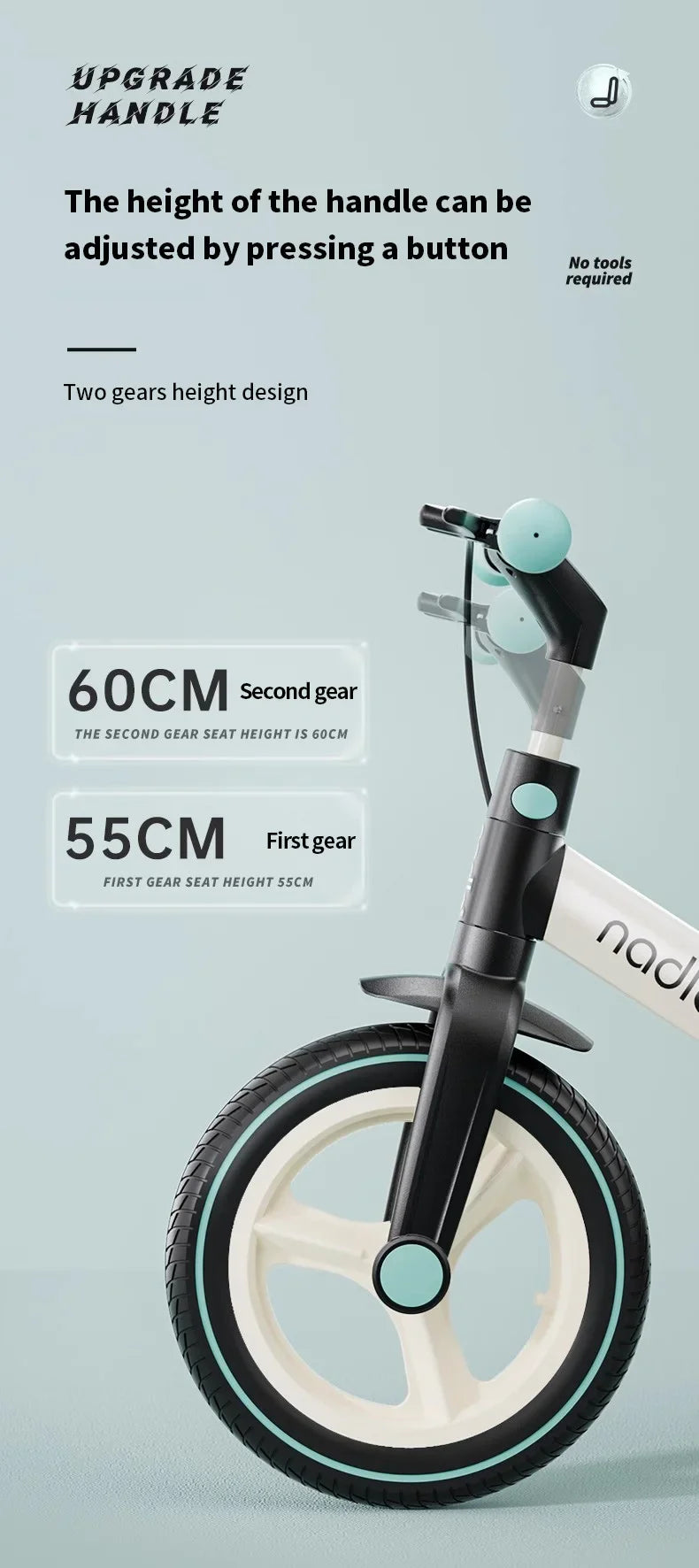 Children's bicycle balance bike 2-in-1 1-3 1-6-year-old girl boy pedal folding bike