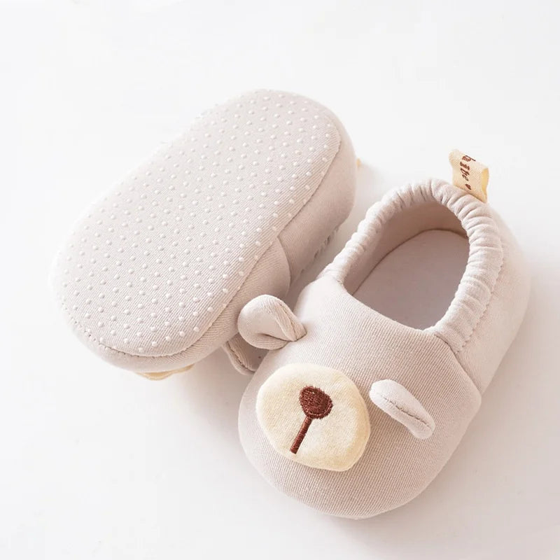 Baby Socks Shoes Non-slip Soft Bottom Walking Shoes Unisex Cute Cartoon Children's  Floor Sports Shoes Preschool Kids First Step