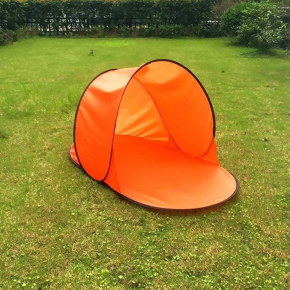 Mini Beach Tent Pop Up Portable Sun Awning Tent Outdoor Garden Camping for Baby Pets UV-protecting Shelter Windproof Sand-Proof