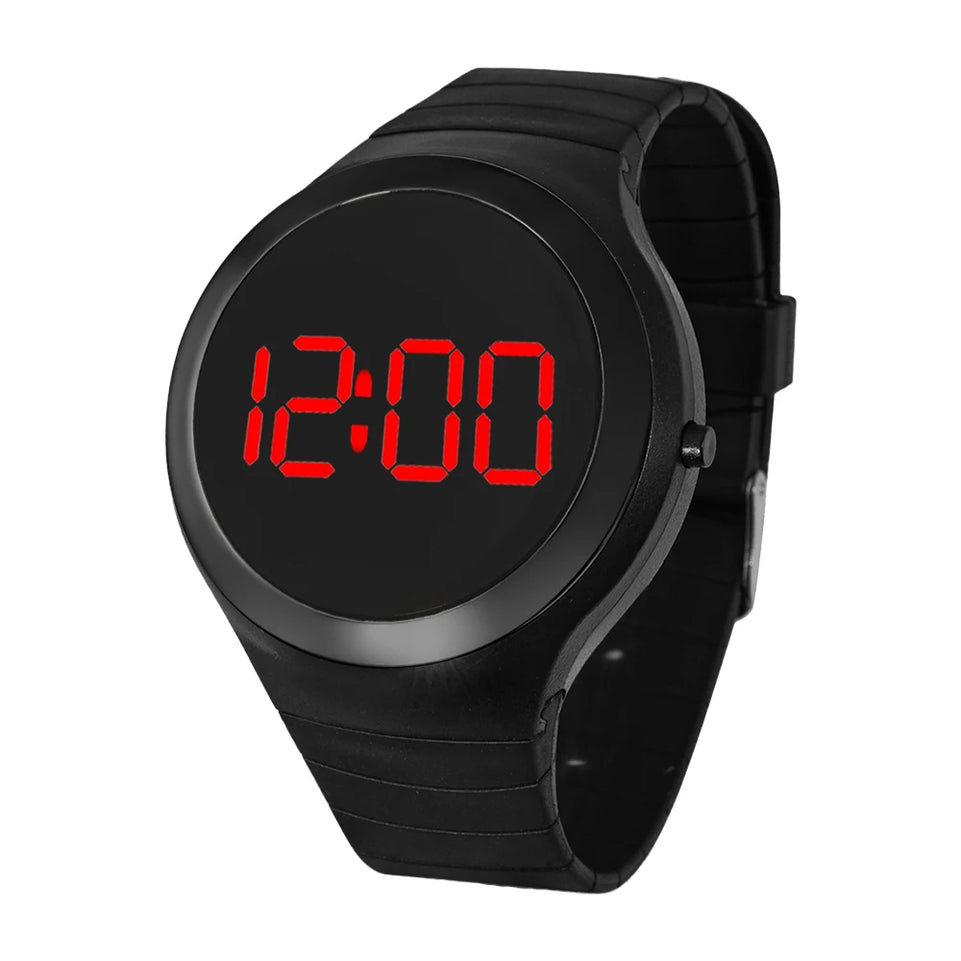 New Boys and Girls Sports Electronic Watch for Students Simple and Casual Round Watch Suitable for Daily Life