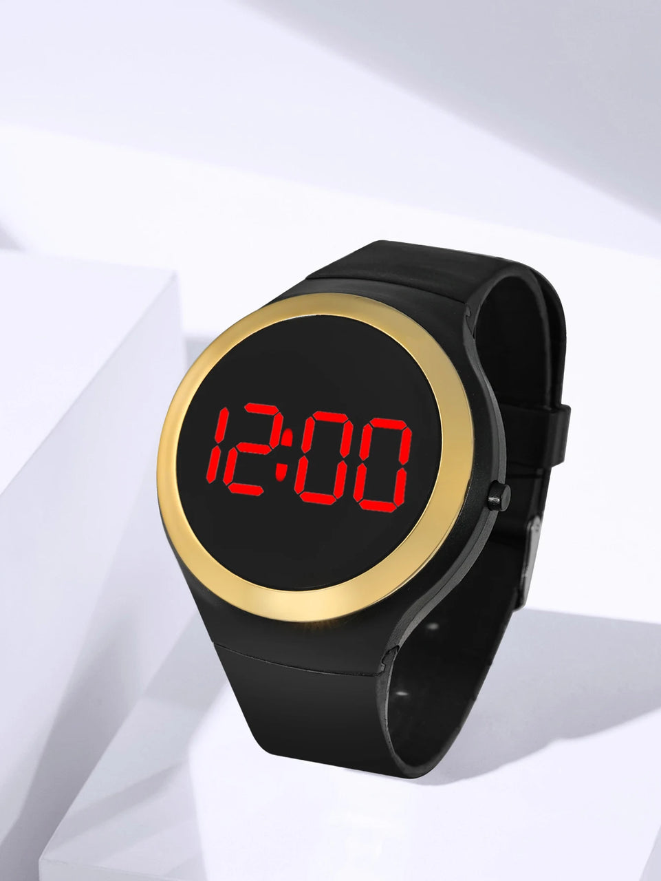 New Boys and Girls Sports Electronic Watch for Students Simple and Casual Round Watch Suitable for Daily Life