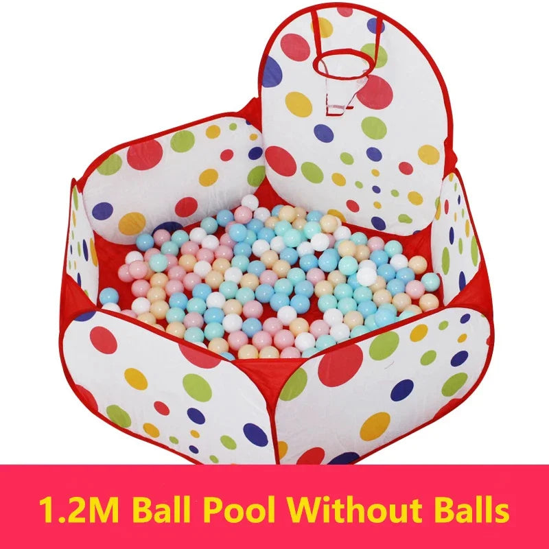 Montessori Baby Play Tent Ball Pool Sport Toys Portable Folding Play House Puzzle Toys for Boys Girls Toddler Birthday Gift