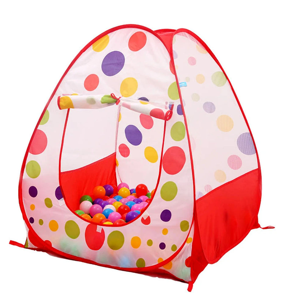 100CM Large Portable kids Play Tent house Ball Pool Folding boys girls indoor Outdoor tents for baby Children Play house gift