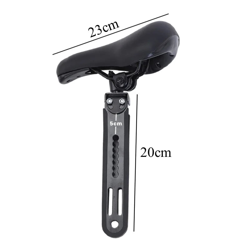 Bicycle Universal Adjustable Baby Seat Child Saddle Front Frame Safety Handlebar Quick Release Outdoor Parent-child with Pedals