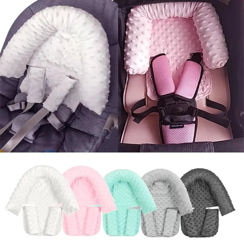 Baby Sleeping Mat Newborn Seat Cushion Baby Stroller Pillow Soft Pad Head Neck Protector Baby Stroller Seat Pad Outdoor Sleeping