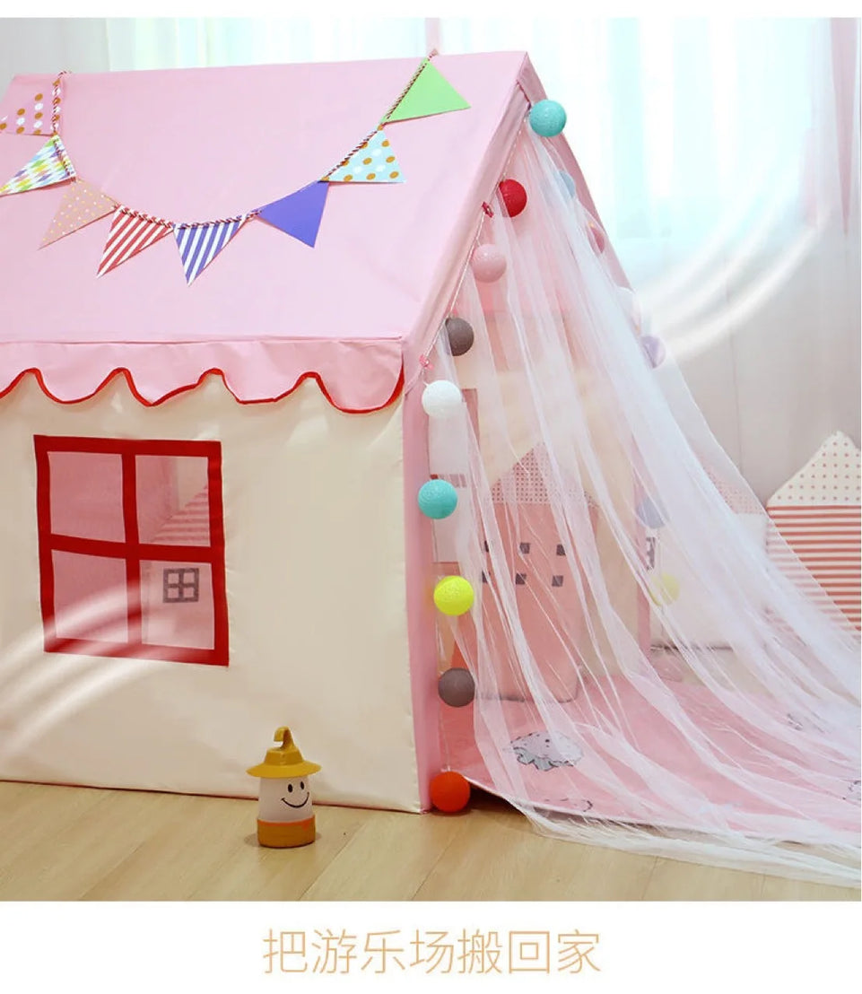 New Baby Tent Children's Home Girl's Small House Children's Entertainment Game House Baby Outdoor Play Amusement Park Game Tent