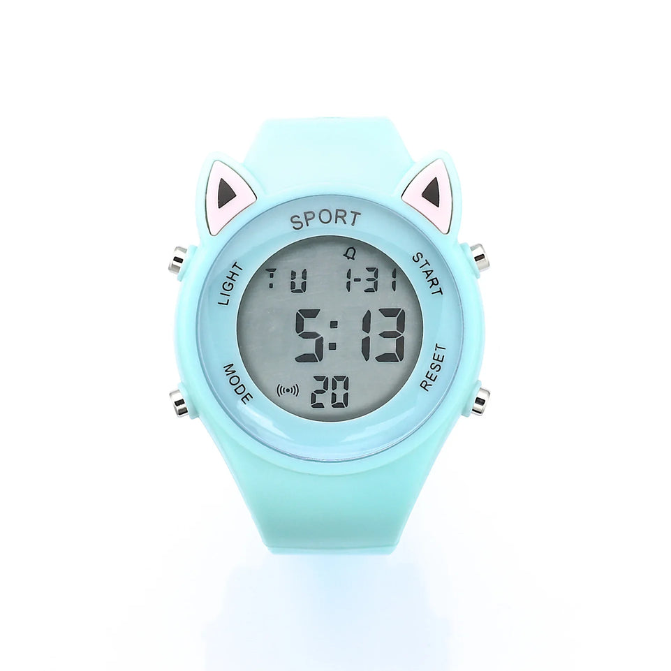 Children's Electronic Watches For Girls And Boys Analog Digital Sport Led Electronic Waterproof 3bar Wrist Watch Kids Relogio
