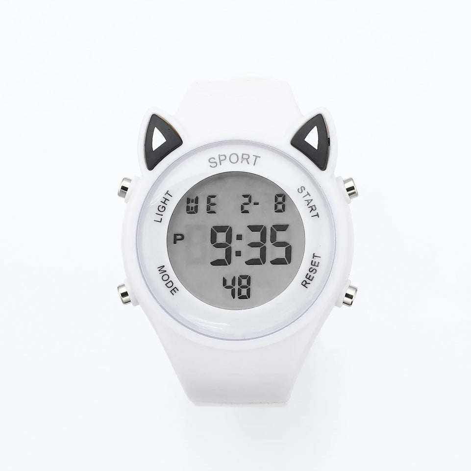 Children's Electronic Watches For Girls And Boys Analog Digital Sport Led Electronic Waterproof 3bar Wrist Watch Kids Relogio