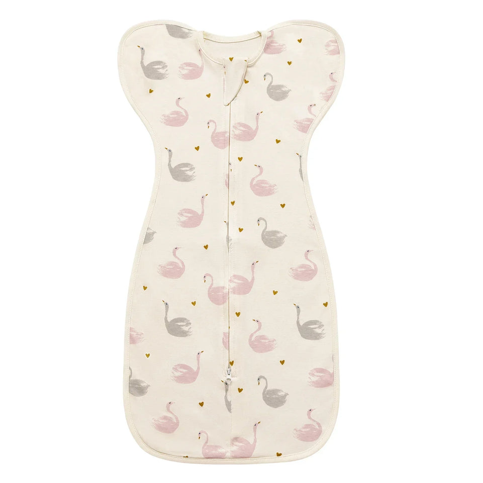 Newborn Baby Sleeping Bags Raised Hand Anti-shock Cotton Printed Sleepsacks Swaddle Blanket New Born Baby Items Baby Swaddle