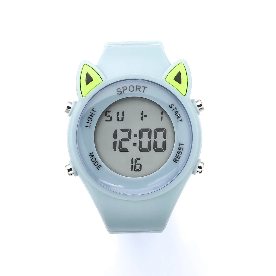 Children's Electronic Watches For Girls And Boys Analog Digital Sport Led Electronic Waterproof 3bar Wrist Watch Kids Relogio